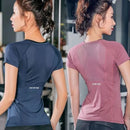 Instinct Blue – Camiseta Deportiva Mujer | Secado Rápido | Yoga y Running