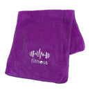 Toalla de gimnasio de secado rápido, Unisex, gris, alta absorción, estera deportiva para baloncesto, correr, entrenamientos físicos, rendimiento mejorado del sudor