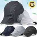 Instinct Blue – Gorra Visera Hombre Malla | Secado Rápido | Golf y Outdoor