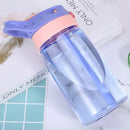 Instinct Blue – Botella Agua 480ml con Pajita | Niñas | Antigoteo Zumo Agua Fría