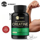 Instinct Blue – Creatina Monohidrato Cápsulas | Fuerza y Rendimiento | No-GMO Sin Gluten