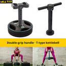 MKA GYMS-Equipos de entrenamiento con mango de Kettlebell, barra en T, mango de Kettlebell multifuncional, entrenamiento para realce, levantamiento de pesas en casa