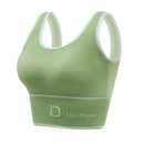 Instinct Blue – Top Deportivo Mujer Sin Aros | Espalda En U | Sujetador Exterior