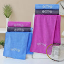 Toalla de gimnasio de secado rápido, Unisex, gris, alta absorción, estera deportiva para baloncesto, correr, entrenamientos físicos, rendimiento mejorado del sudor
