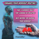 Instinct Blue – Creatina Monohidrato Gummies | Energía y Masa Muscular | Bienestar Mental