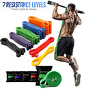 Instinct Blue – Set Bandas Resistencia Pull Up | Asistencia y Fisioterapia | Casa y Gym