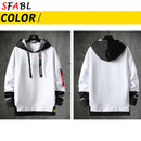 Instinct Blue – Sudadera con Capucha Hombre Hip Hop | Pullover | Casual Outdoor
