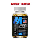 Instinct Blue – Creatina Monohidrato 3000mg Cápsulas | Vegana | Masa Muscular y Fat Loss
