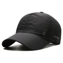 Sombrero para el sol para hombre al aire libre de secado rápido y transpirable para pescar en verano - Estilo gorra de béisbol