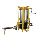 Equipo de fitness, máquina de gimnasio para levantamiento de pesas, entrenador multifunción, máquina interior de 4 estaciones