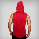 Sudaderas con capucha para culturismo, camisetas sin mangas con capucha para gimnasio, camisetas sin mangas para Fitness, ropa deportiva para correr para hombre, camisa fresca transpirable de algodón