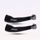 1 par de mangas deportivas ligeras y transpirables para hombre, tela de seda helada, absorbente del sudor para ciclismo, pesca, correr y hacer senderismo
