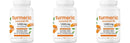 Suplemento de Cúrcuma y Curcumina 1,000mg – 95% Curcuminoides con Pimienta Negra y Jengibre – Apoya la Salud de las Articulaciones y Antioxidante – 120 Cápsulas