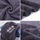 Toalla Deportiva 40*95cm / 15.7*37.4in, Toalla de Fitness Moderna de Poliéster Suave con Bolsillo, Toalla Rectangular de Tela Tejida Súper Absorbente