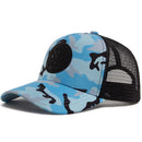 Gorra de béisbol de malla de verano para hombres y mujeres, gorra Snapback con parche de letras ENJOY LIFE, gorras de camionero de Hip Hop de calle Unisex transpirables informales