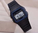 Reloj Deportivo Digital LED para Hombre, Reloj de Pulsera Electrónico con Esfera Cuadrada Pequeña y Sencilla, con Correa de Silicona, Reloj de Moda Casual para Hombre
