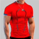 Instinct Blue – Camiseta Running Hombre | Secado Rápido | Transpirable