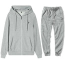 Sudaderas Clásicas y Pantalones Deportivos para Hombre para Otoño e Invierno, Ideales para Fitness Informal, Conjuntos Deportivos Cálidos y Casuales en A
