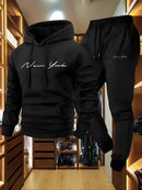 Instinct Blue – Conjunto Sudadera + Pantalón Hombre | Fleece | Hip Hop Streetwear