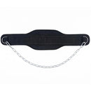 Cinturón de inmersión para levantamiento de pesas, cinturón de gimnasio de neopreno con cadena para Fitness, culturismo, entrenamiento de fuerza, correa de cintura de carga