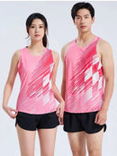Chaleco de Running de Secado Rápido para Maratón, Ropa Deportiva para Hombre y Mujer, Traje de Entrenamiento de Fibra de Poli...
