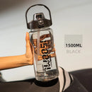 Instinct Blue – Botella Agua 2L con Pajita | Deporte y Outdoor | BPA Free