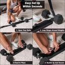 Cinturón de Ejercicio con Mancuernas para Hip Thrust, con Soporte de Peso para un Entrenamiento Efectivo de Glúteos y Cintura con Barra
