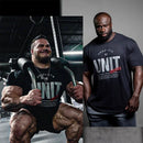 Instinct Blue – Camiseta Fitness Hombre | 100% Algodón | Corte Holgado