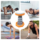 Dispositivo de Entrenamiento para Flexiones con Soporte para Cintura y Abdomen, Ayuda para Flexiones, Equipo de Entrenamiento de Fuerza para la Parte Superior del Cuerpo, Reduce la Carga Corporal