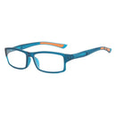 Gafas de lectura deportivas ultraligeras para hombre y mujer, lentes ópticas para presbicia, antiluz azul, visión lejana, dioptrías + 100 + 400