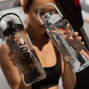 Instinct Blue – Botella Agua 2L con Pajita | Deporte y Outdoor | BPA Free