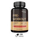 Suplemento Pre-Entrenamiento - Promueve el Crecimiento Muscular, Aumenta la Fuerza y Mejora la Recuperación del Ejercicio