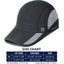 Instinct Blue – Gorra Running UPF 50+ | Protección Solar | Ajustable Hombre Mujer