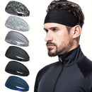 1/3 uds. de diademas deportivas para hombre y mujer, bandas elásticas suaves para el cabello, para gimnasio, yoga, deportes al aire libre, bandas para el sudor.