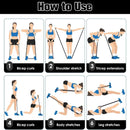 Instinct Blue – Bandas Resistencia con Asas 30lb | Fuerza y Rehabilitación | Casa Gym