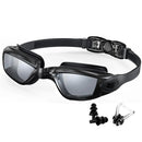 Gafas de natación profesionales impermeables, gafas antiniebla 100% protección UV sin fugas para adultos, hombres, mujeres y jóvenes