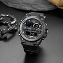Reloj Deportivo Multifuncional - Reloj Electrónico Luminoso para Exteriores con Alarma y Temporizador