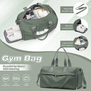 Instinct Blue – Bolsa Deporte y Viaje Hombre Mujer | Compartimento Zapatillas | Gym