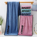 Nueva Toalla Deportiva de 30 * 110 cm, Toalla de Microfibra Ultrafina para Gimnasio, Absorbe el Sudor, Secado Rápido, para Yoga, Ejercicio, Playa