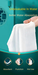 Toalla facial desechable de algodón, toalla de limpieza de viaje, removedor de maquillaje húmedo y seco, suave, tipo de cajón