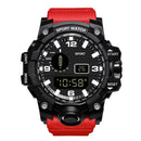 Reloj deportivo para hombre, relojes digitales LED, reloj militar multifunción, Esfera Grande, reloj electrónico de Fitness resistente al agua para hombre