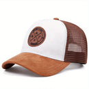 Gorra de béisbol de malla de verano para hombres y mujeres, gorra Snapback con parche de letras ENJOY LIFE, gorras de camionero de Hip Hop de calle Unisex transpirables informales