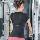 Instinct Blue – Camiseta Yoga Mujer | Fitness y Running | Transpirable