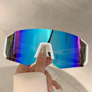 Gafas deportivas para esquiar, gafas de sol para ciclismo, gafas de sol para exteriores para mujeres y hombres, gafas de sol de marca populares Punk para esquiar, gafas a prueba de viento