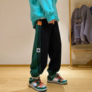 Instinct Blue – Pantalones Deportivos Hombre Hip Hop | Baggy Harajuku | Verano Casual