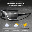 Gafas de Sol Deportivas Polarizadas Fotocromáticas Vintage para Hombre y Mujer, para Pesca, Ciclismo, Conducción, Montañismo, Gafas de Sol Camaleón
