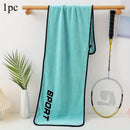 Toalla deportiva de fibra ultrafina para gimnasio, toalla de absorción de sudor para Yoga, toalla de secado rápido para ejercicio y playa, 30x110cm, 1 ud.