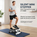 Instinct Blue – Stepper Hidráulico Casa con Bandas | Elíptica Mini | Cardio Bajo Impacto