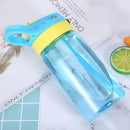 Instinct Blue – Botella Agua 480ml con Pajita | Niñas | Antigoteo Zumo Agua Fría
