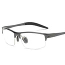 Gafas ópticas cuadradas deportivas de medio marco con prescripción para miopía/hipermetropía/gafas personalizadas progresivas multifocales